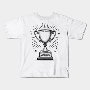 Champion Crayon Eater Kids T-Shirt